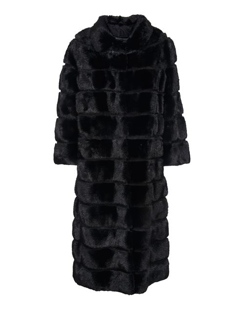 Mink fur coat SIMONETTA RAVIZZA | MARGHERITAZ1BLACK